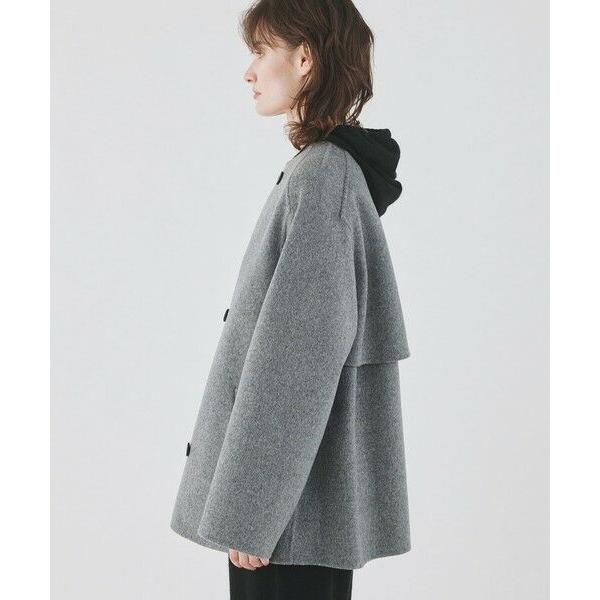 新品未使用！トゥモローランド グレー 黒 リバーシブル アニマルリバー 2-wayリバーコート｜トゥモローランド 公式通販