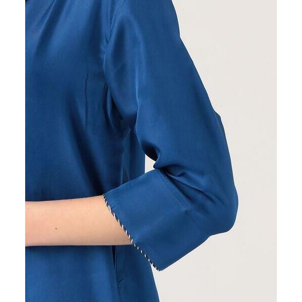 TOMORROWLAND / トゥモローランド P. LE MOULT Sailor long shirts シルク セーラーカラーマキシワンピース 総丈132