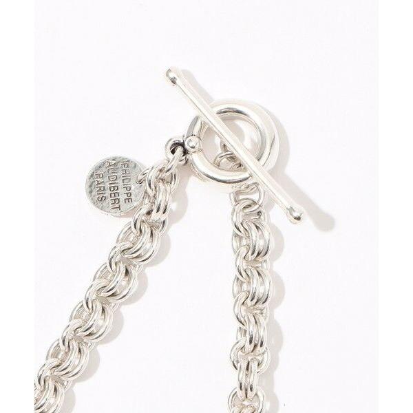 TOMORROWLAND / トゥモローランド 【別注】PHILIPPE AUDIBERT collier Otis laiton シルバーネックレスの画像