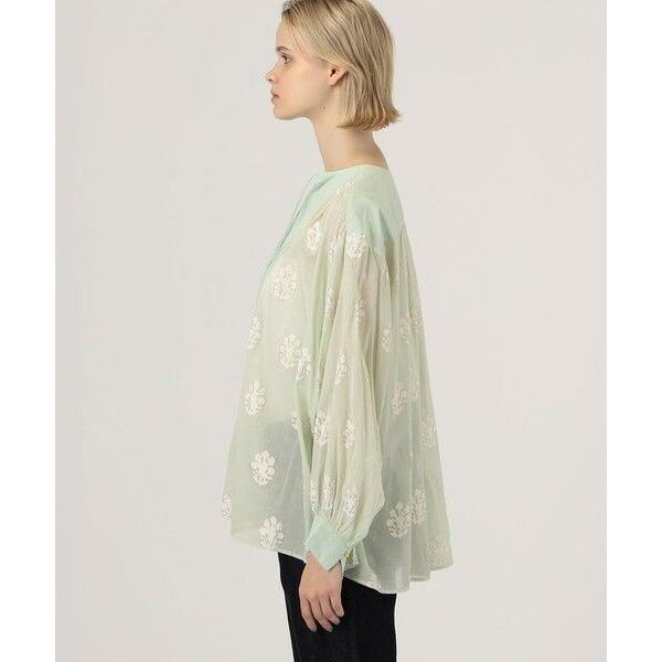 ヌキテパ　COTTON VOILE SEDUM　ブラウス　チュニック TOMORROWLAND（トゥモローランド） ne Quittez pas COTTON VOILE SEDUM