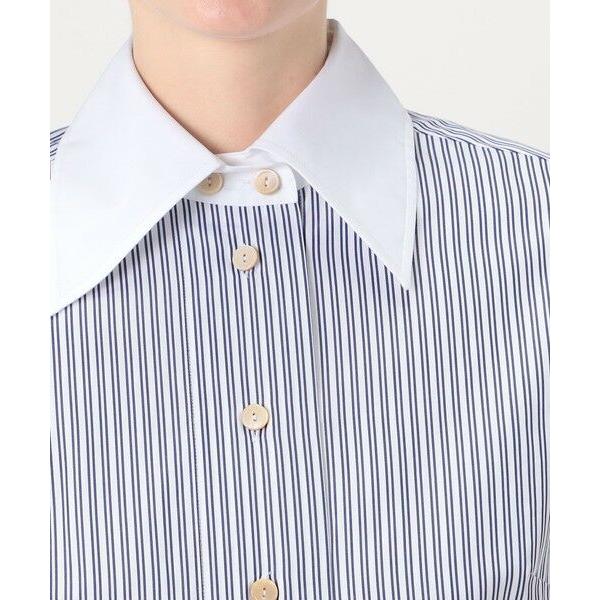 TOMORROWLAND / トゥモローランド palmer//harding Intention ストライプ シャツの画像