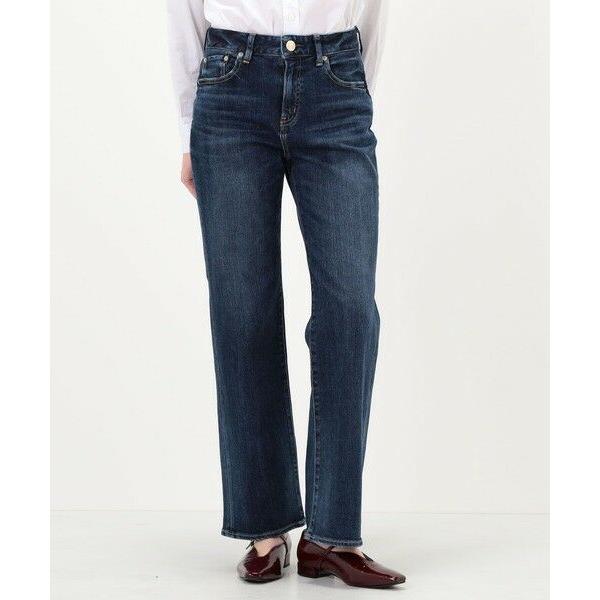 未使用級✨】RED CARD TOMORROW LAND別注 W24 濃紺 TOMORROWLAND（トゥモローランド） RED CARD TOKYO 35th Anniv.Staight