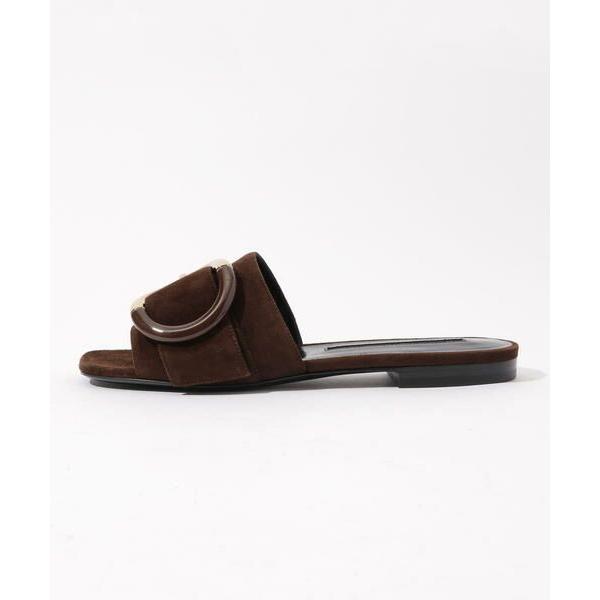 TOMORROWLAND / トゥモローランド BRENTA スエード バックルフラット