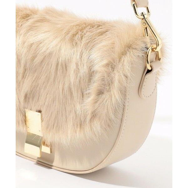 TOMORROWLAND（トゥモローランド） フラップ フェイクファーバッグ