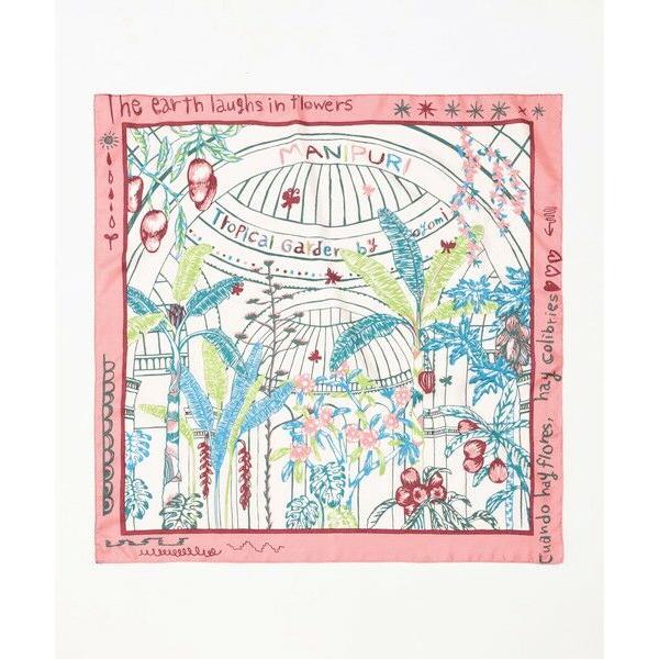 TOMORROWLAND（トゥモローランド） manipuri GARDEN シルクスカーフ