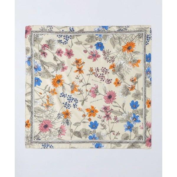 manipuri TOMORROWLAND シルクスカーフ オータムガーデン TOMORROWLAND（トゥモローランド） manipuri FLOWER シルクスカーフ