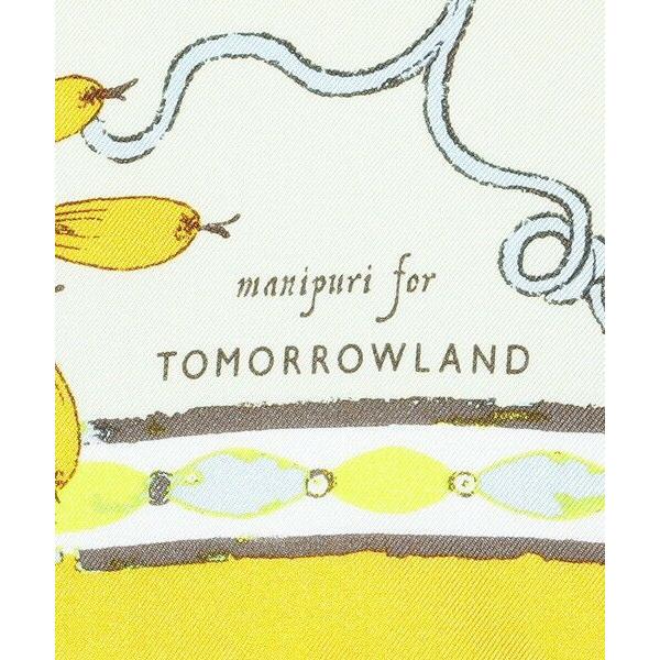 TOMORROWLAND（トゥモローランド） 【別注】manipuri FRUITS シルク