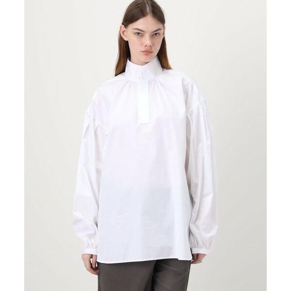 TOMORROWLAND / トゥモローランド BOURRIENNE SHIRT スタンドカラーシャツの画像