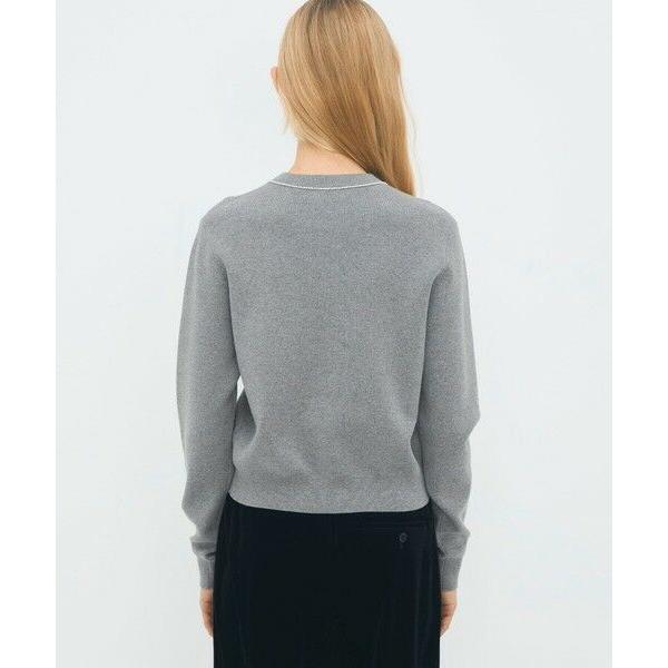 トゥモローランド　CABaN コットンカシミヤ パールロゴポロカーディガン キャバン CABaN CABaN コットンカシミヤ パールロゴポロカーディガン