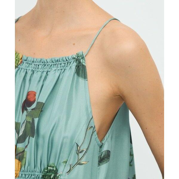 TOMORROWLAND / トゥモローランド シルク Green Showerプリント