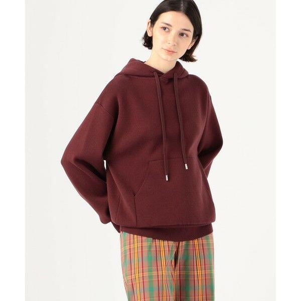 caban コットンカシミヤピンクフードパーカ Mトゥモローランド