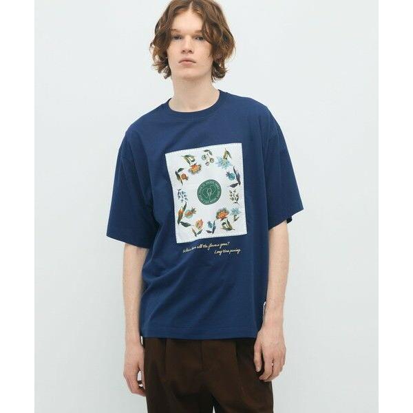 CABAN フラワープリント 半袖Tシャツ TOMORROWLAND（トゥモローランド） CABaN スビンコットン フラワー