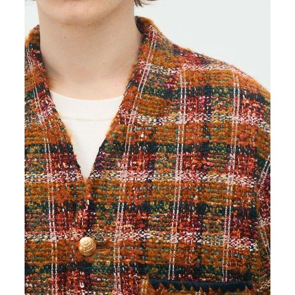 TOMORROWLAND / トゥモローランド CABaN ループツイード ノーカラージャケットの画像