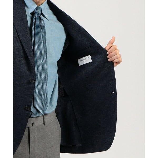 TOMORROWLAND / トゥモローランド ウールリネン シングルブレステッド2Bジャケット DELFINO 肩幅44