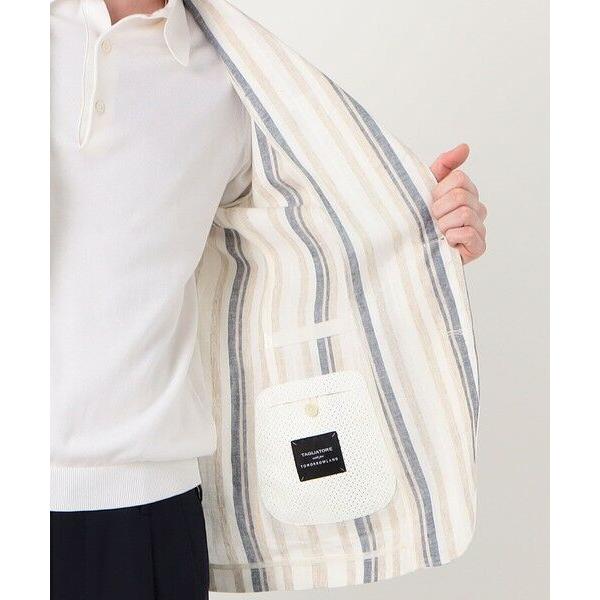 TOMORROWLAND / トゥモローランド 【別注】TAGLIATORE G-LIGHT リネンレーヨン シングルブレステッド 2Bジャケットの画像