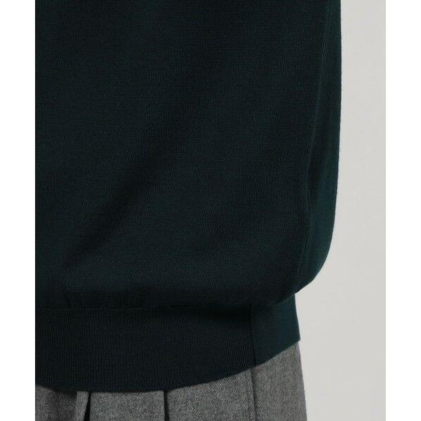 TOMORROWLAND / トゥモローランド JOHN SMEDLEY TIBOR メリノウール ポロカラーニットシャツの画像