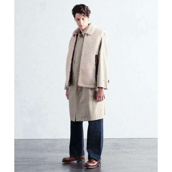 即購入可★ TOMORROWLAND / トゥモローランド DENIM ムートン ジップアップベスト 【KUE2813948419】(101640円)