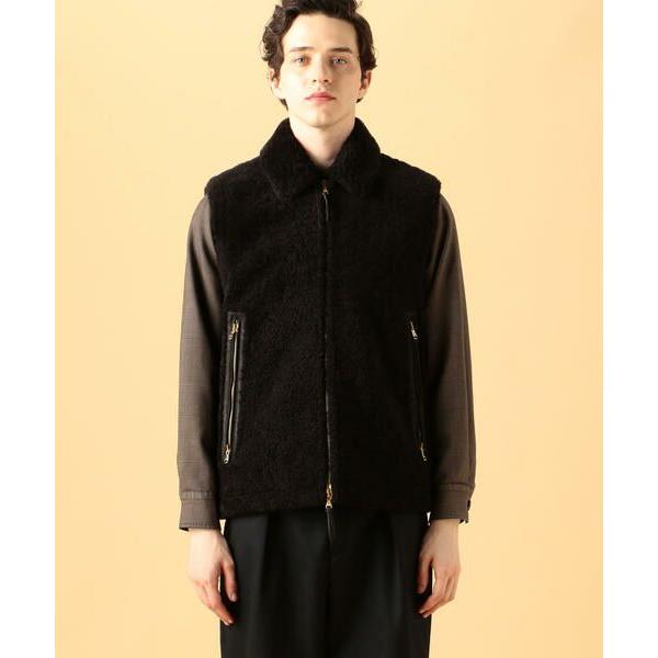 即購入可★ TOMORROWLAND / トゥモローランド DENIM ムートン ジップアップベスト 【KUE2813948419】(101640円)