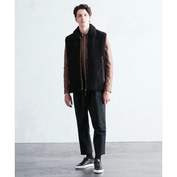 即購入可★ TOMORROWLAND / トゥモローランド DENIM ムートン ジップアップベスト 【KUE2813948419】(101640円)