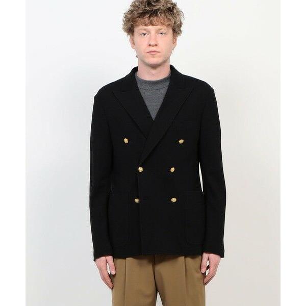 TOMORROWLAND / トゥモローランド コットンビスコースダブルニット ダブルブレステッド6Bブレザー DONDYの画像