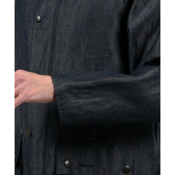TOMORROWLAND / トゥモローランド 【別注】Barbour Classic BEDALE ウールリネン ブルゾン DORMEUILの画像