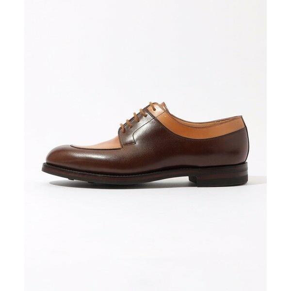 TOMORROWLAND / トゥモローランド 【別注】 CROCKETT&JONES SHELTON5 アンティークカーフレザー Uチップ レザーシューズの画像