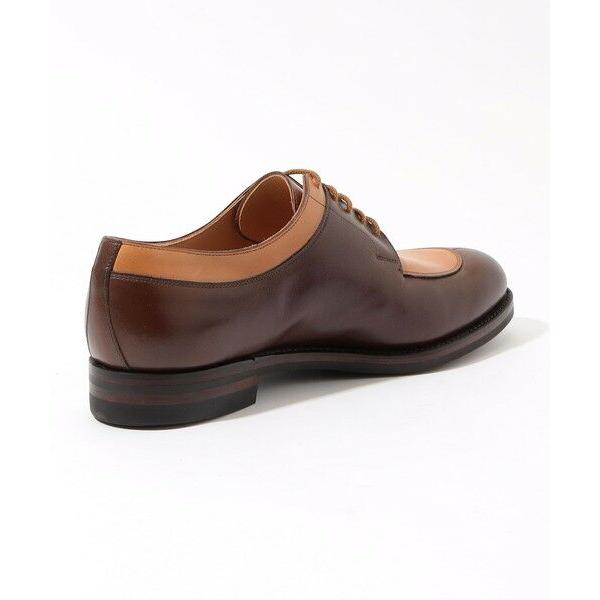 TOMORROWLAND / トゥモローランド 【別注】 CROCKETT&JONES SHELTON5 アンティークカーフレザー Uチップ レザーシューズの画像
