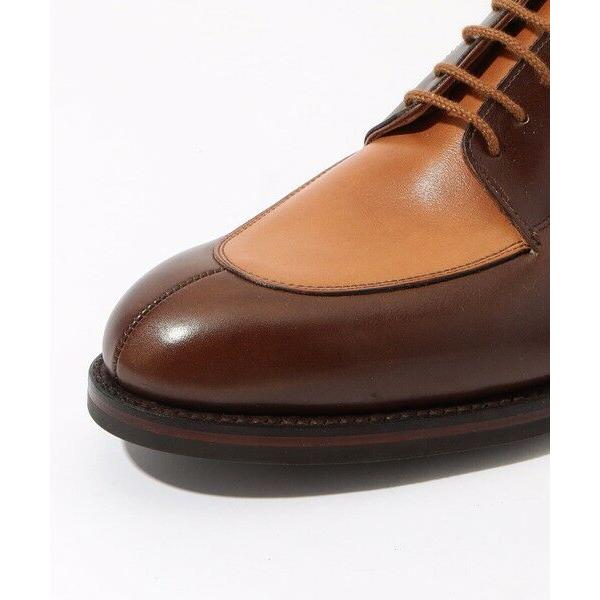 TOMORROWLAND / トゥモローランド 【別注】 CROCKETT&JONES SHELTON5 アンティークカーフレザー Uチップ レザーシューズの画像