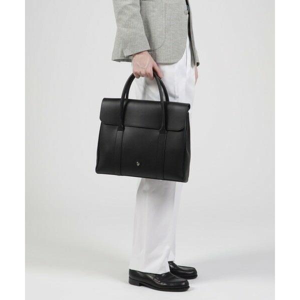TOMORROWLAND / トゥモローランド Chambord Sellier BERN Brief シュリンクレザー ブリーフトート CRUMBSの画像