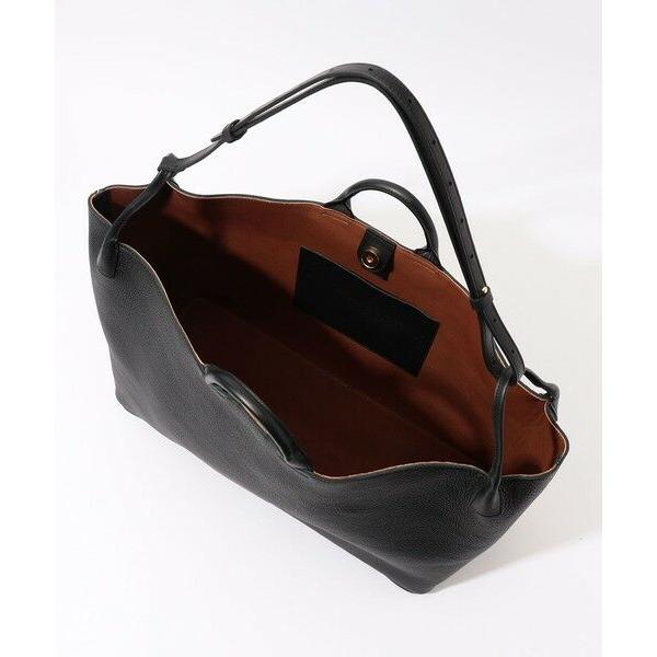 TOMORROWLAND / トゥモローランド 【別注】A SADDLE HOLDER L シュリンクレザー ショルダーバッグの画像