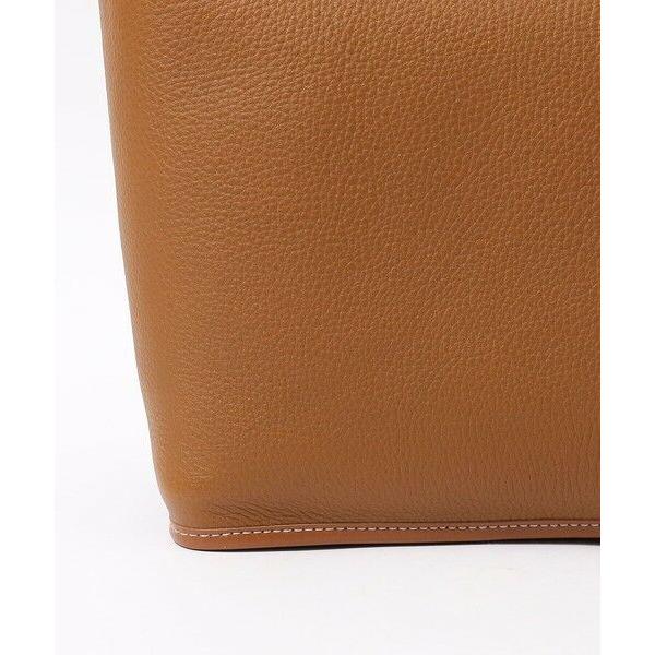 TOMORROWLAND / トゥモローランド 【別注】A SADDLE HOLDER L シュリンクレザー ショルダーバッグの画像