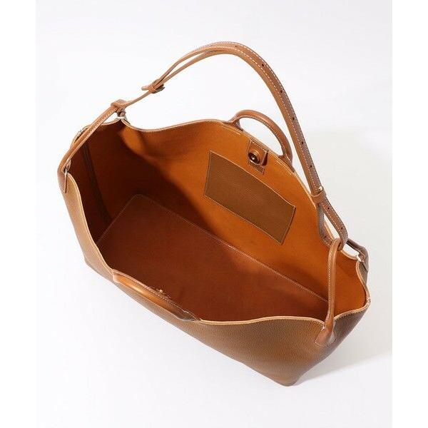 TOMORROWLAND / トゥモローランド 【別注】A SADDLE HOLDER L シュリンクレザー ショルダーバッグの画像
