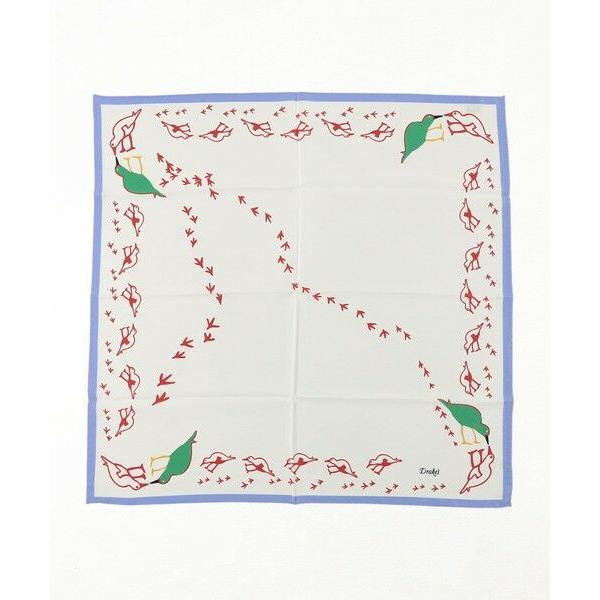 TOMORROWLAND / トゥモローランド Drake’ｓ OYSTER CATCHER PRINT BANDANA シルクプリントスカーフ_2