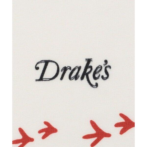 TOMORROWLAND / トゥモローランド Drake’ｓ OYSTER CATCHER PRINT BANDANA シルクプリントスカーフ_4
