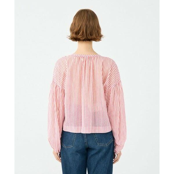 レディース トゥモローランドティアードブラウス ピンクベージュ 半袖