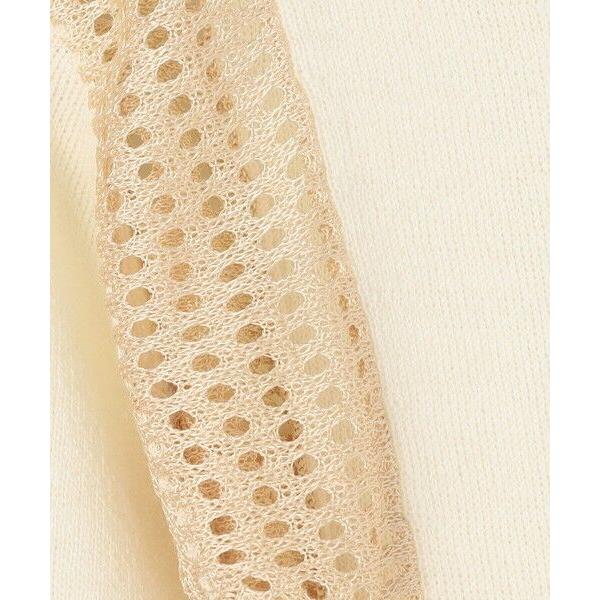 TOMORROWLAND / トゥモローランド diotima Merino Mesh Stripe メッシュコンビ タートルネックニットの画像