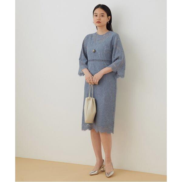 Adam Et Rope アダム エ ロペ 総レースiラインワンピース タカシマヤファッションスクエア 通販 Paypayモール