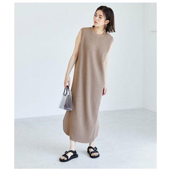 Adam Et Rope アダム エ ロペ ワッフルノースリーブワンピース タカシマヤファッションスクエア 通販 Paypayモール