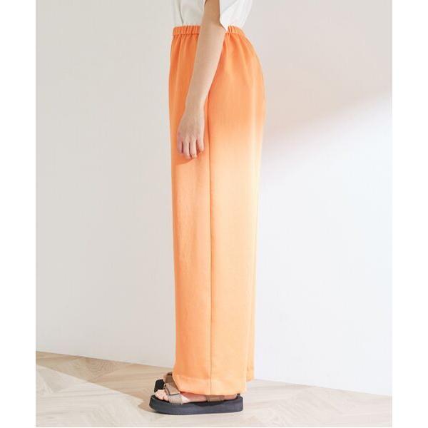 ROPE' / ロペ ヘビーサテンストレートイージーパンツ