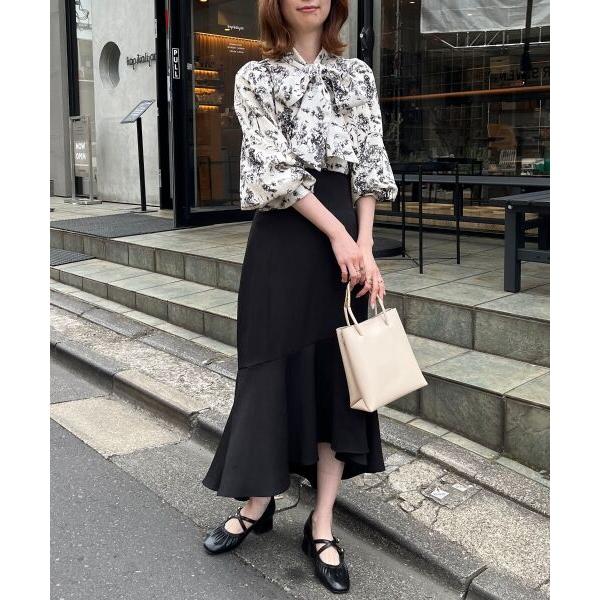 v.m　パラスパレス　デニムスカート　フィッシュテール　日本製　ウエストゴム VIS（ビス） デニムスカート バックレースアップフレアデニムスカート