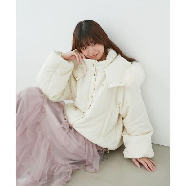 MAJESTIC LEGON（マジェスティックレゴン） 2way中綿フードブルゾン 