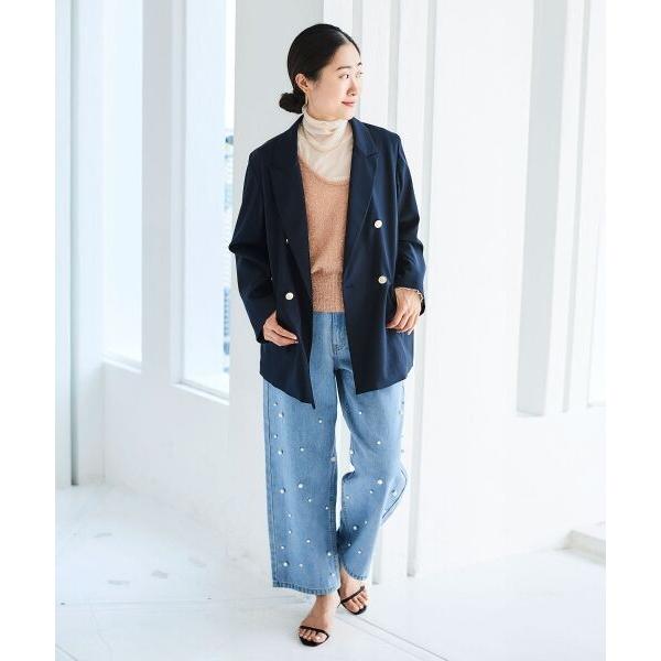 le.coeur blanc（ルクールブラン） パールデニムパンツ : タカシマヤ