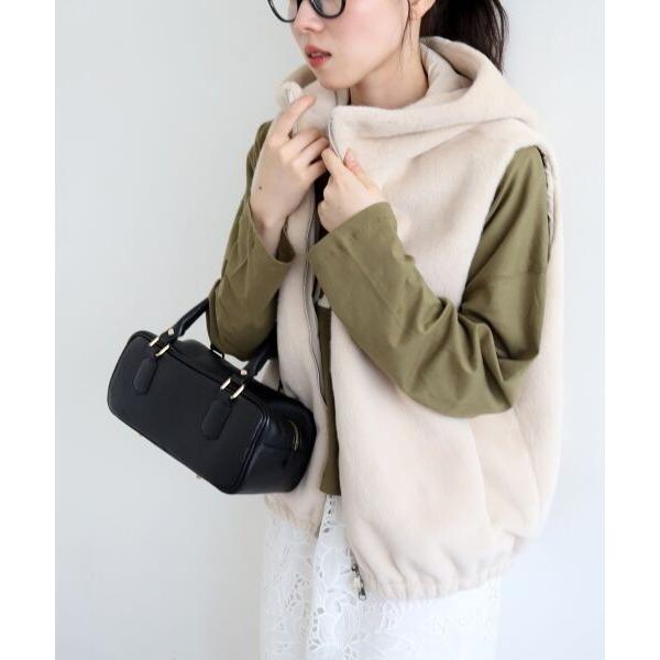 ルクールブラン（le．coeur blanc）/ファーフードベスト le.coeur blanc（ルクールブラン） ファーフードベスト : タカシマヤ