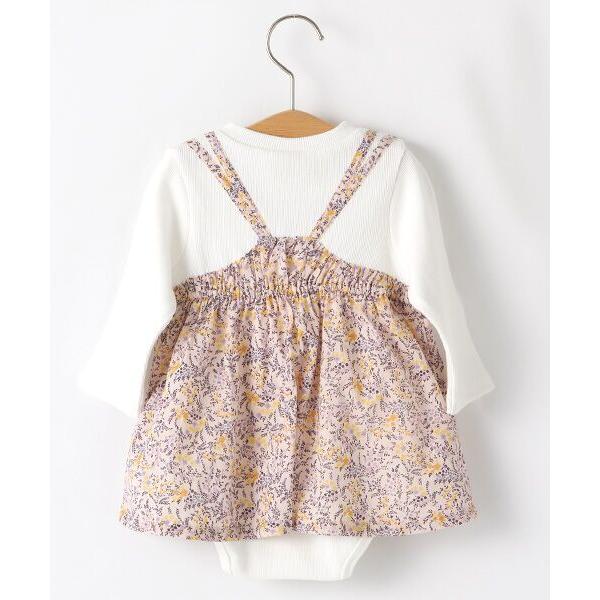 Petit Main プティマイン オーガニックコットン 花柄ドッキングロンパース ブルマセット タカシマヤファッションスクエア 通販 Paypayモール