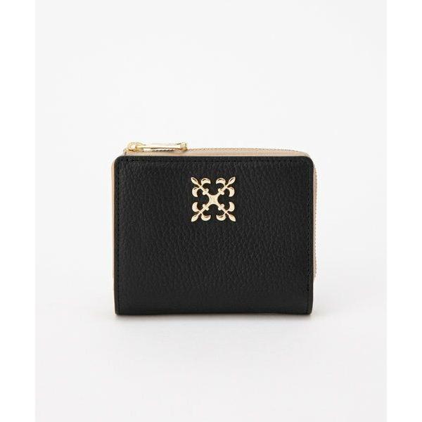 russet / ラシット モノグラムプレートハーフウォレット