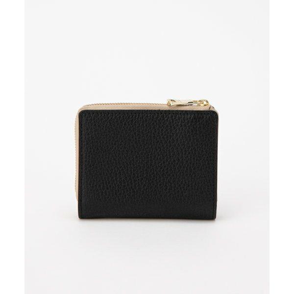 russet / ラシット モノグラムプレートハーフウォレット