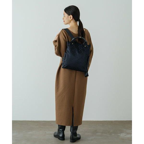 russet / ラシット ナイロンジャガード2WAYリュックサックの画像