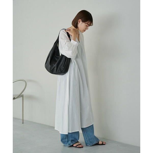 russet / ラシット ソフトレザーラウンドビッグショルダーバッグの画像