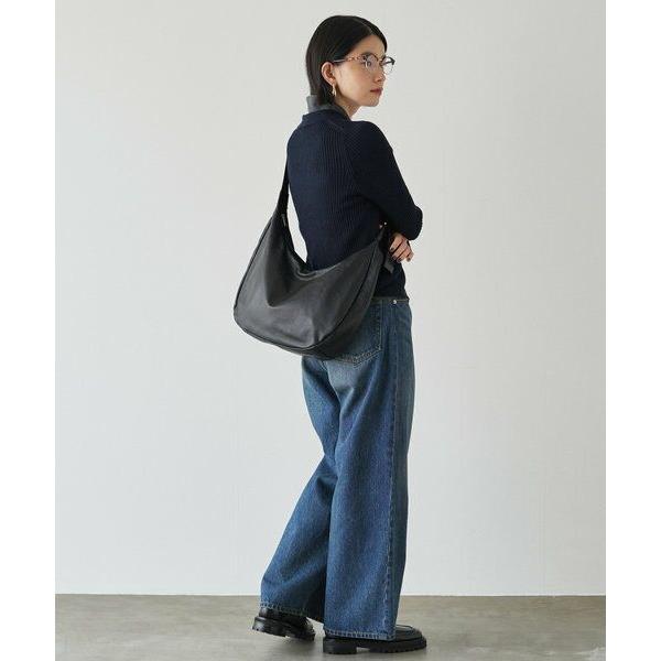 russet / ラシット ソフトレザーラウンドビッグショルダーバッグの画像