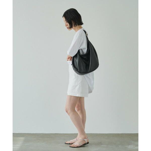 russet / ラシット ソフトレザーラウンドビッグショルダーバッグの画像